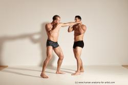 Fighting reference poses of Norbert & Radan